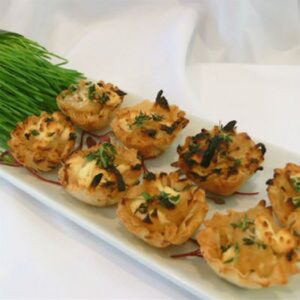 Chef Shari’s Curried Chicken Tartlets