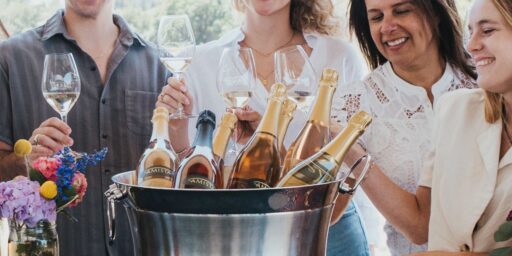 Sparkling Wines from Bubble City – First Up – Amista Vineyards!