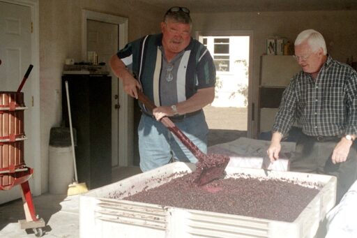 How do you Punch Down Syrah in Your Garage?