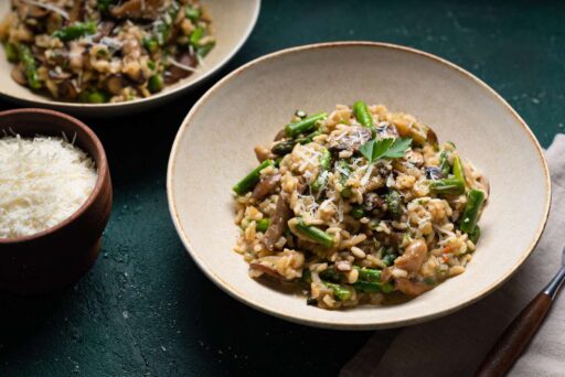 Mike’s Mushroom & Asparagus Risotto