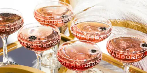 The “Vicky in Healdsburg”: A Sparkling “Emily in Paris” Inspired Cocktail